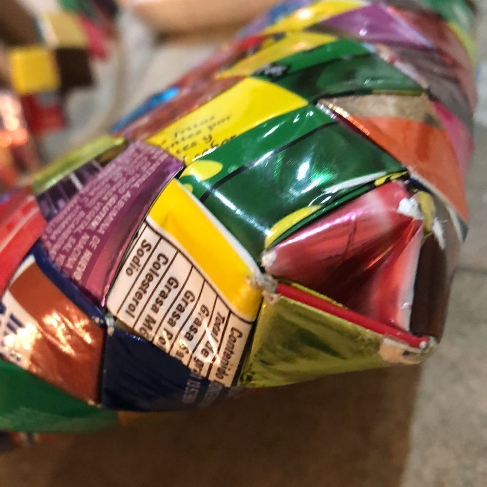 Retro candy wrapper Shoulder bag. - Picture 10 of 10